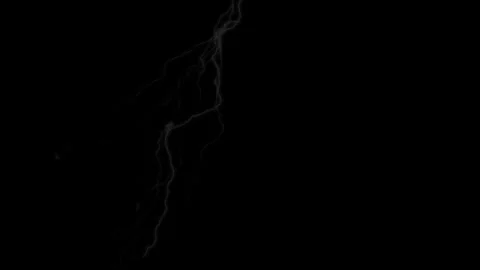 Realistic Lightning Strike Animation Background, Stock Footage 303196545