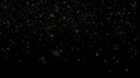 Realistic looping snow fall animation Stock Footage 20497039