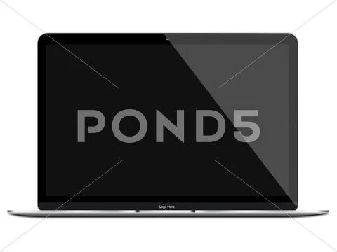 Realistic Macbook Photoshop Mockup PSD Template
