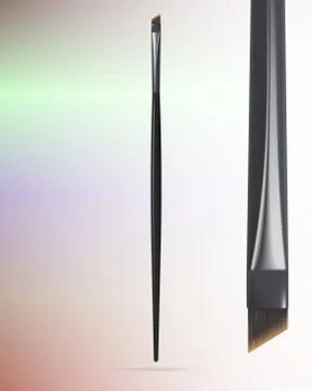 Realistic Make up Yeybrow Brush. Vector illustration Stock Illustration