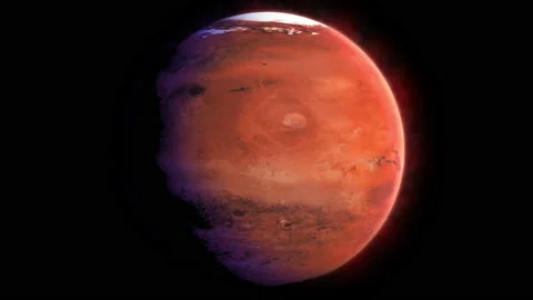 Realistic Mars Stock Footage 163620693