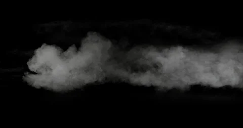 Realistic Mist Overlay VFX Asset Atmospheric Smoke Effect Stock Footage 336812187