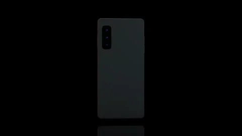 Realistic mockup of smartphone Stock Footage 268576107