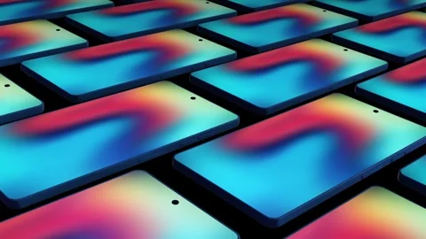 Realistic mockup of smartphone Stock Footage 268576128