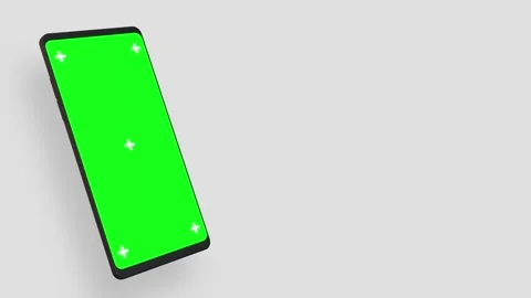Realistic mockup of smartphone Stock Footage 268576145