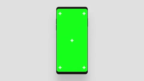 Realistic mockup of smartphone Stock Footage 268576151