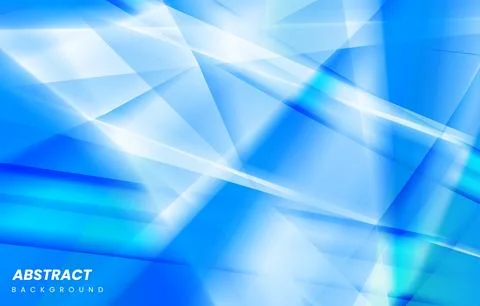 Realistic  modern creative custom shape with gradient blue color abstract 库存插图