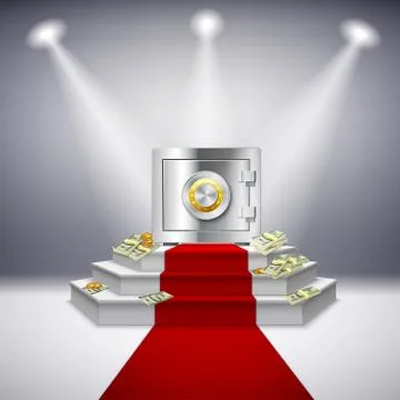 Realistic Money Performance イラスト素材