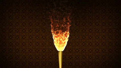 Torch Flame Loop Stock Footage ~ Royalty Free Stock Videos | Pond5