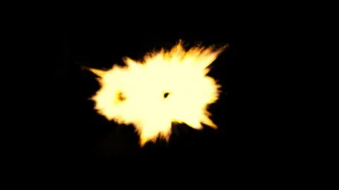 Realistic Muzzle Flash VFX, 4K Gunfire Stock Footage for Action Scenes and .. Foto stock