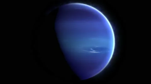 Realistic Neptune Stock Footage 163622417