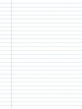 Realistic notebook design. Diary blank office document. Note book sheet Stock Illustration