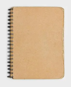 Realistic notebook . Template notebook. Blank cover design Stock Photos