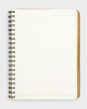 Realistic notebook . Template notebook. Blank cover design Stock Photos