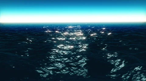 Realistic Ocean Video stock 587783