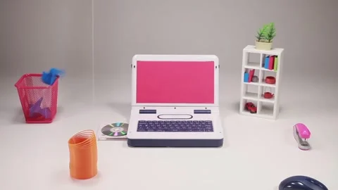 Realistic Office Routine Scene for After Effects After Effects stock