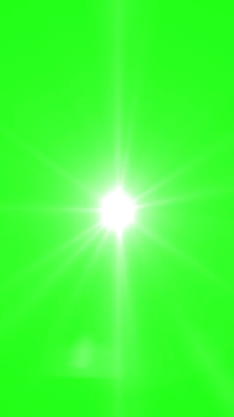 Realistic Optical Lens Flare Effect. 4K Chroma key. Video stock 316826524