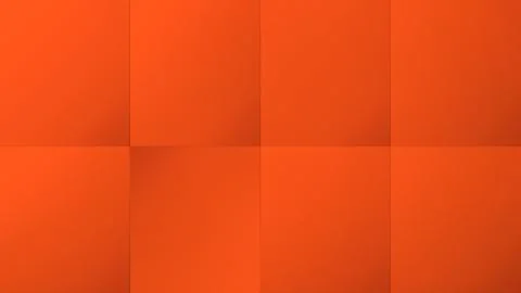 Realistic of orange folder paper mock-up Stock Illustration