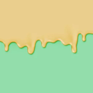 Realistic paint on different coloured background, vector illustration Illustrazione stock