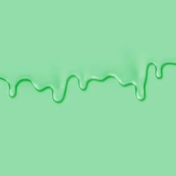 Realistic paint on the same coloured background, vector illustration Illustrazione stock