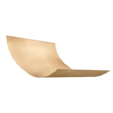 Realistic parchment paper flying, vector old blank craft paper sheet, vintage 스톡 일러스트