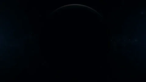 Realistic planet Venus rotating in deep space. Stock Footage 101634791
