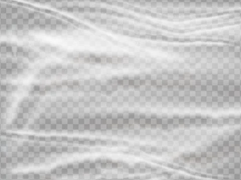 Realistic plastic polyethylene wrap vector texture on abstract background. Stock Illustration