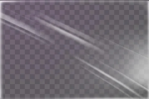 Realistic plastic shrink wrap with light streaks and glowing edges for pack.. Stock Illustration