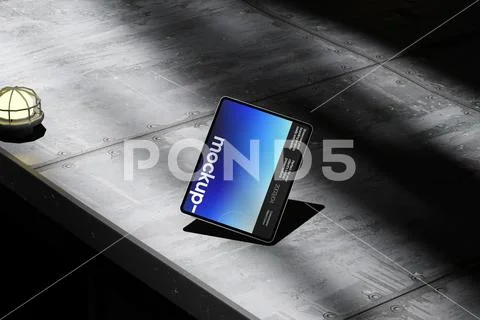 Realistic Poster Display Mockup Modello PSD