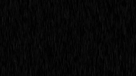 Realistic rain falling against black background creating dramatic cinematic.. Stockbeeldmateriaal 343551515