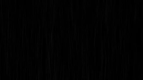 Realistic Rain Falling on Black Background Overlay Stock Footage 332143097