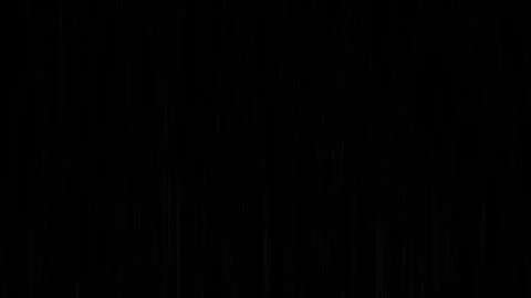 Realistic Rain Falling on Black Background Overlay Stock Footage 332143117