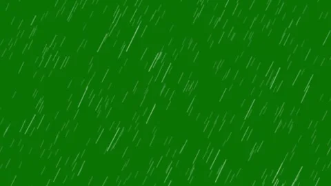 Realistic Rain Falling on Green Screen Background for Compositing Vídeos de archivo 334666349
