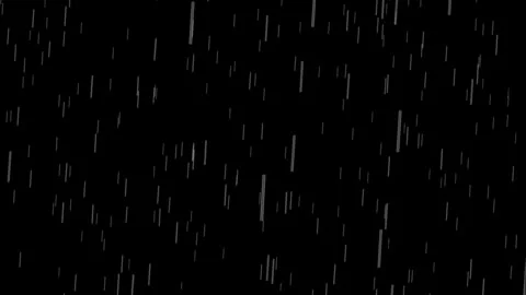 Realistic Rain Falling on Green Screen Background for Compositing Vídeos de archivo 334667944