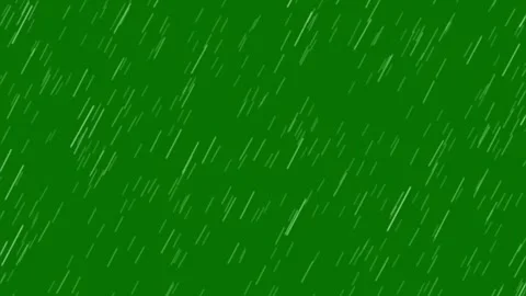 Realistic Rain Falling on Green Screen Background for Compositing Vídeos de archivo 334668232