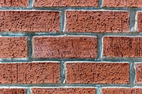 Realistic Red Brick Texture Stock Photos