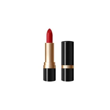 Realistic, red lipsticks. 3D vector illustration of lipstick Stock Illustration