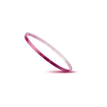 Realistic red onion ring, isolated circular slice Stock Illustration