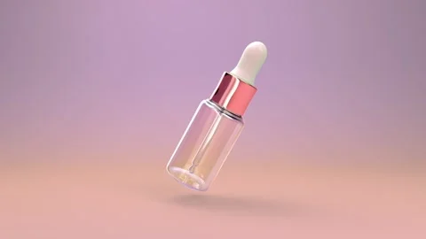 Realistic render of a vial with a pipette. Video stock 147254120