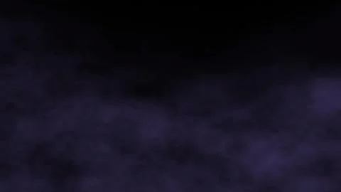 Realistic Rising Smoke Effect on Black Background Stock Footage 310528204