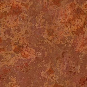 Realistic rusty corroded iron metal texture background image Stock Illustration