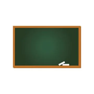 Realistic school board icon. Vector illustration eps 10 Stock Illustration