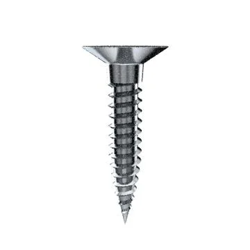 Realistic screw. Isolated on white background. Vector illustration. Иллюстрация