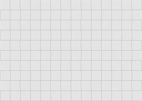 Realistic seamless ceramic tile texture with soft grout lines and square la.. Stock Illustration