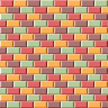 Realistic seamless tile texture Stock Illustration