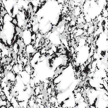 Realistic seamless vector pattern of marble texture Stock Illustration