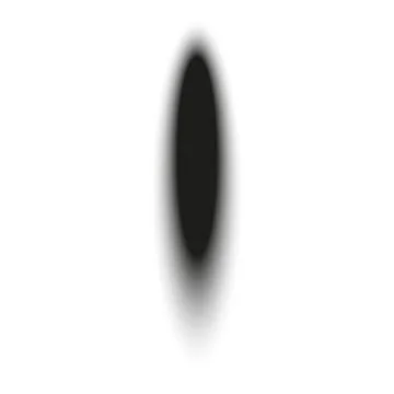 Realistic shadow set with round shapes. black shade effect. Isolated object. Illustrazione stock