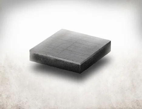 Realistic slice concrete surface, cross section. Isolated illustration Stock Illustration