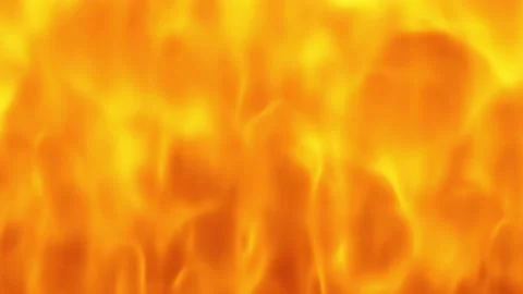Realistic slow motion fire close up background. 4k 3d render animation Stock Footage 169572083