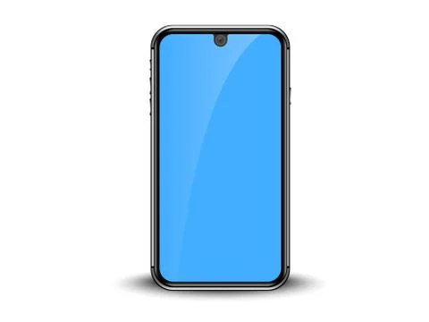 Realistic smartphone design Stock Illustration